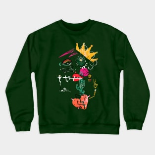 krazie daze Crewneck Sweatshirt